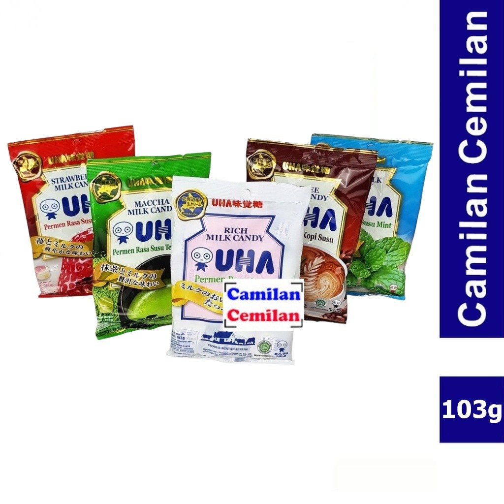 

UHA Milk Candy Permen Susu 103 gr