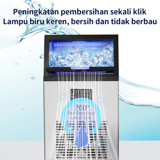 Kapasitas Besar Mesin Es Pembuat Es Batu Kristal