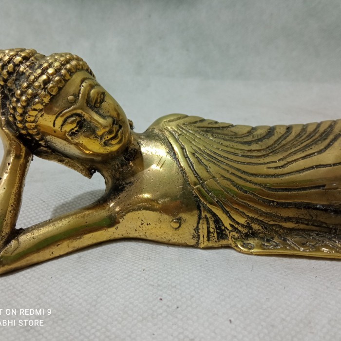 patung buddha sleeping Buddha tidur