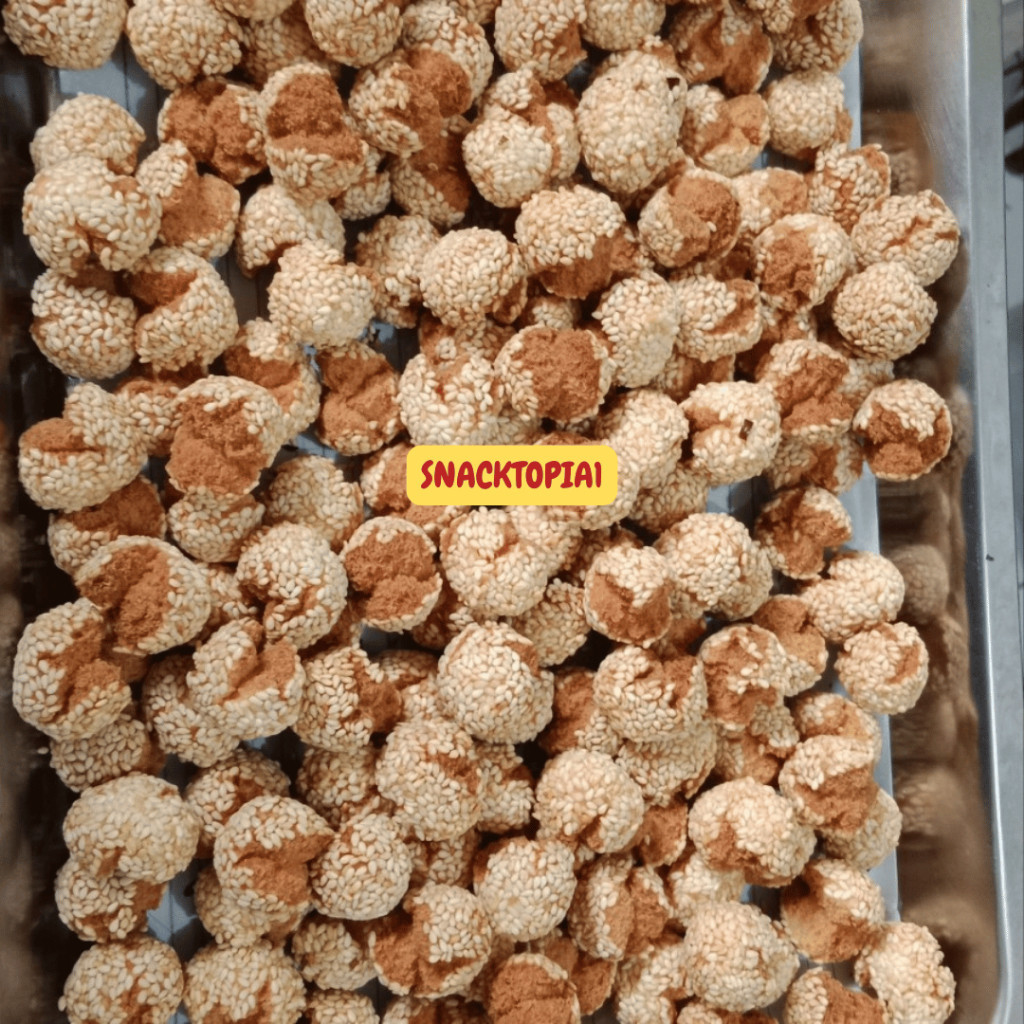 

PROMO Terlaris onde onde kering kue ketawa wijen 1 kg COD LARIS