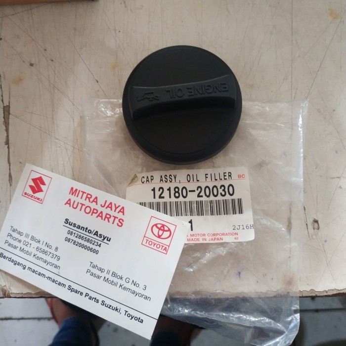 Tutup oli mesin Cap oli Camry Harrier Alphard 3000cc quality