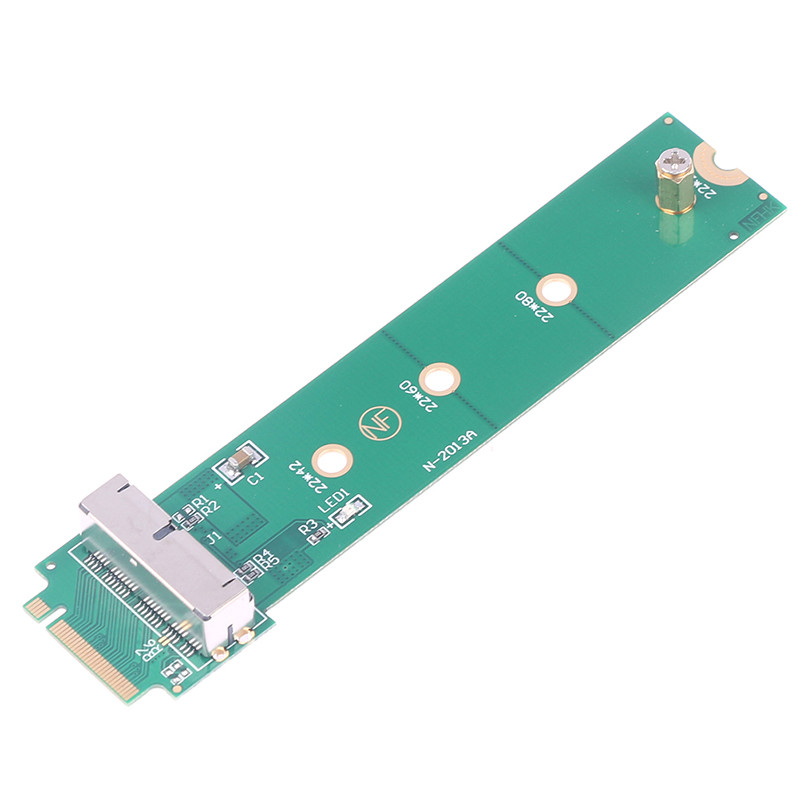 For MacBook    Pro 12+16 Pins SSD to M.2 Key M (NGFF) PCI-e Adapter Converter Card for PC Computer A