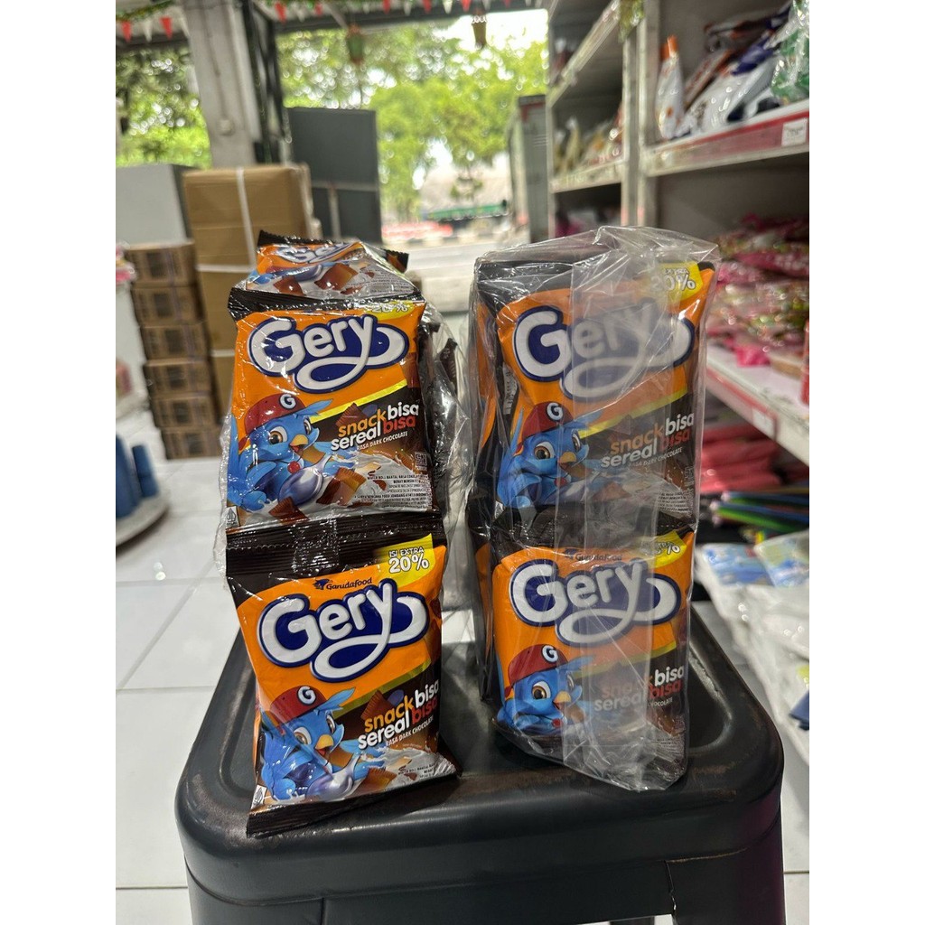 

[260gram] [S165 | [BIC8K – PACK] GERY SNACK & SEREAL 13 GRAM PACK ISI 20 PCS JS