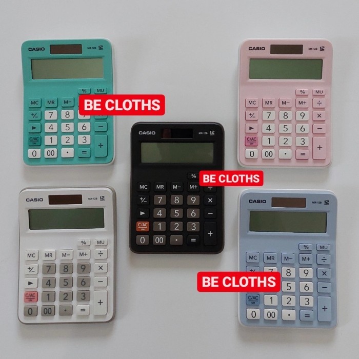 

Terlaris Kalkulator Casio MX12 B Calculator Desktop MX12B Meja kantor MX 12 B - Putih Promo