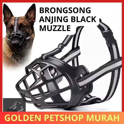 Pet Brongsong Pelindung Penutup Mulut Anjing Penutup Mulut Anjing" ANJING BESAR"Brongsong Anjing Dog