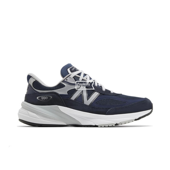 Sepatu Sneakers NB BaIaence 990 V6 Navy Grey Sneakers Original