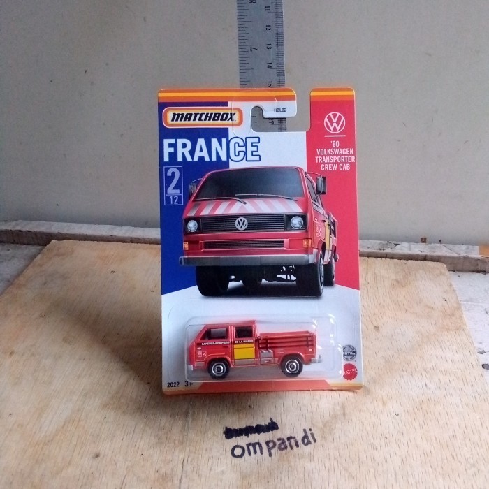 ZS34 matchbox volkswagen transporter cab