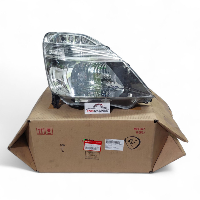 Headlamp lampu depan KANAN mobil Honda Stream Non Facelift 2002 2003 original ( Kode part 33101-S7A-
