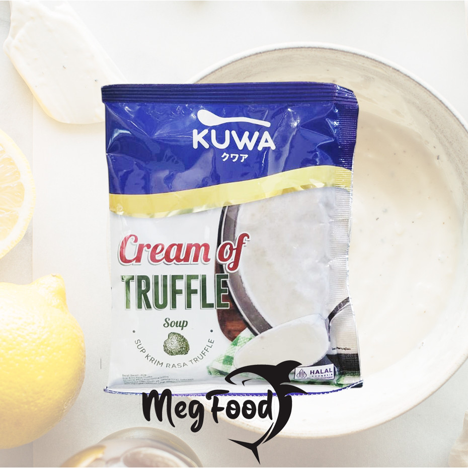 

Kuwa Cream of Truffle / Cream Soup Truffle / Sup Cream Rasa Truffle 100 gram 1-3 Porsi