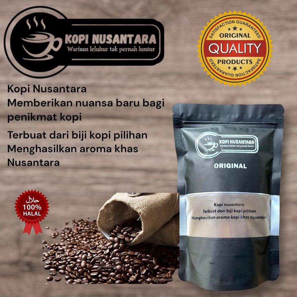 

Bubuk Kopi Premium ORIGINAL Aroma Khas Nusantara Kemasan 1KG