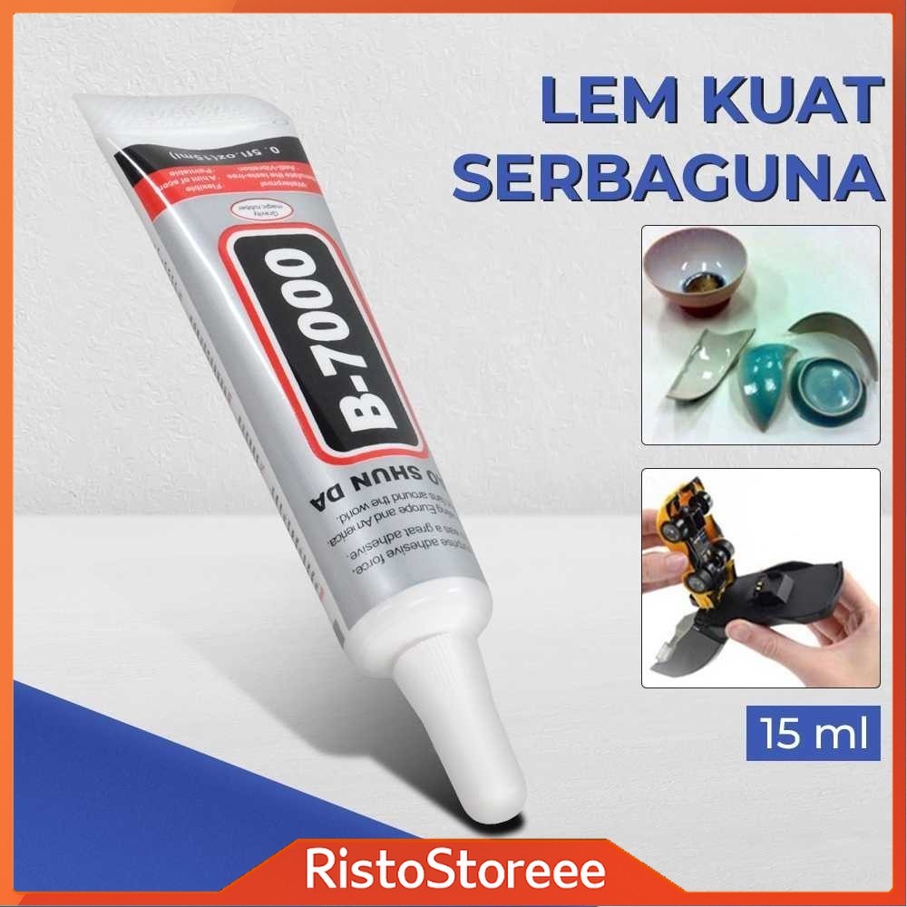 

Lem Kuat Serbaguna Power Glue Strong Adhesive 15ml - B-7000