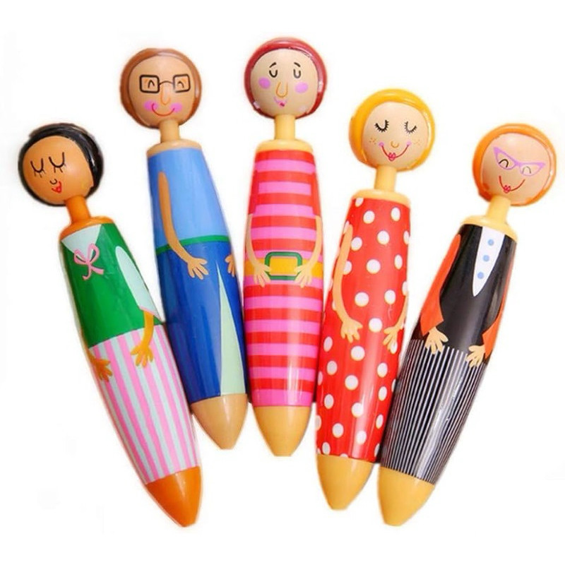 

PULPEN KARAKTER LUCU 3D DOLL isi 5 pcs