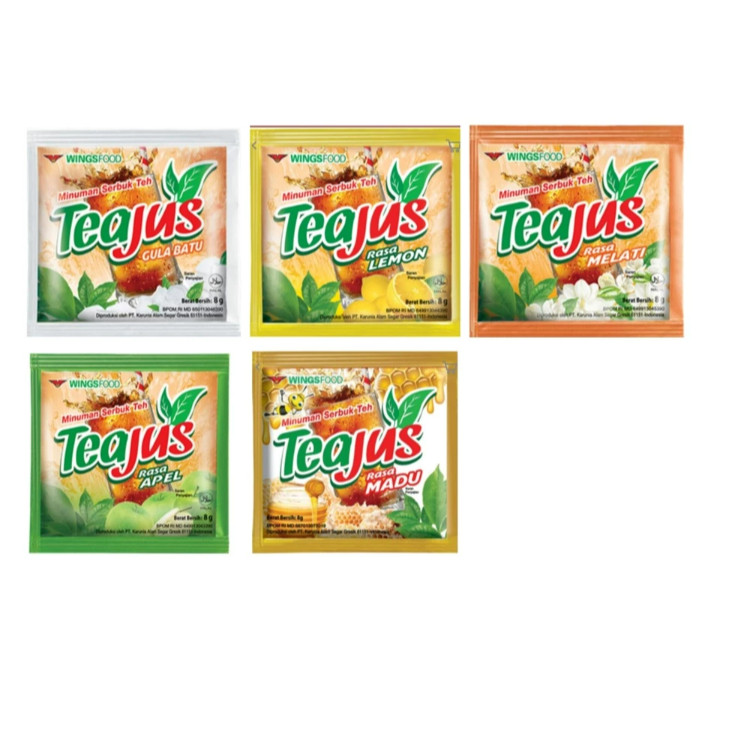 

TEAJUS Minuman Serbuk Instan Sachet