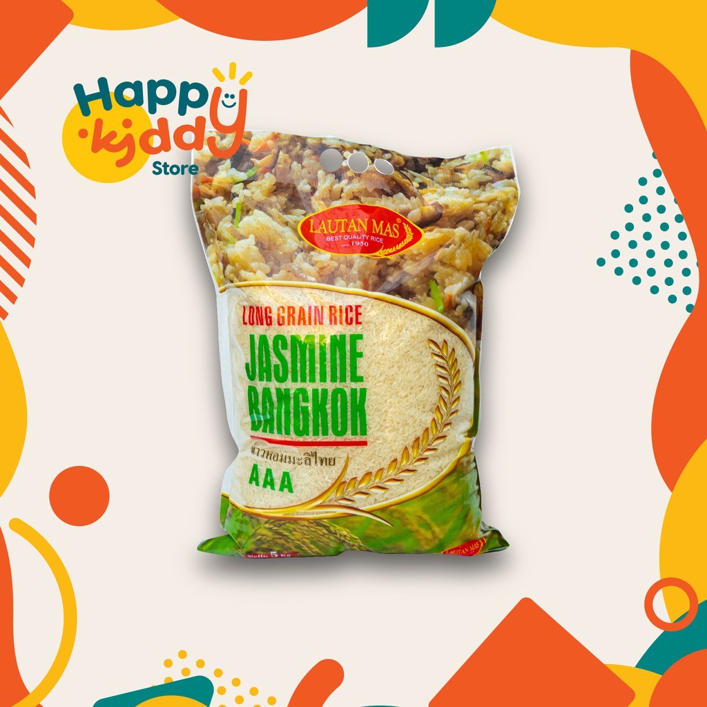 

Beras Thailand Premium AAA Jasmine Bangkok 5kG