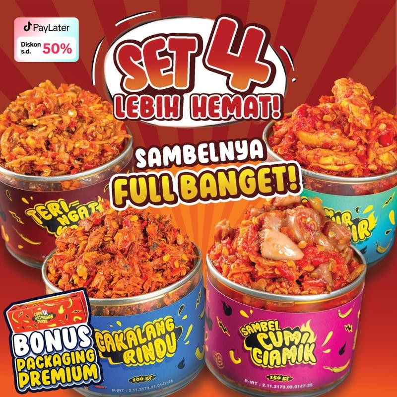 

[Set 4] Eatsambel Paket Kerjasama Mas Yangun
