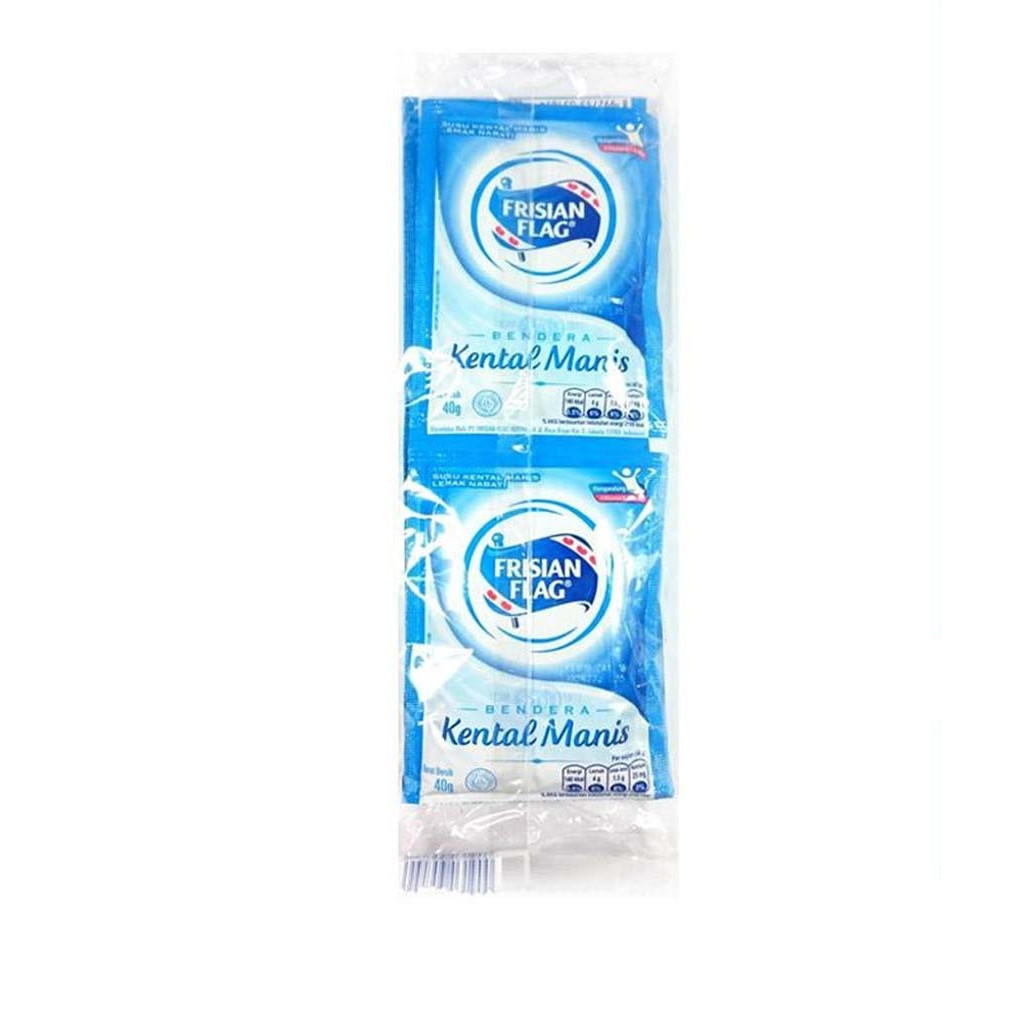 

Susu Kental Manis Frisian Flag Bendera Putih Sachet 6x40g