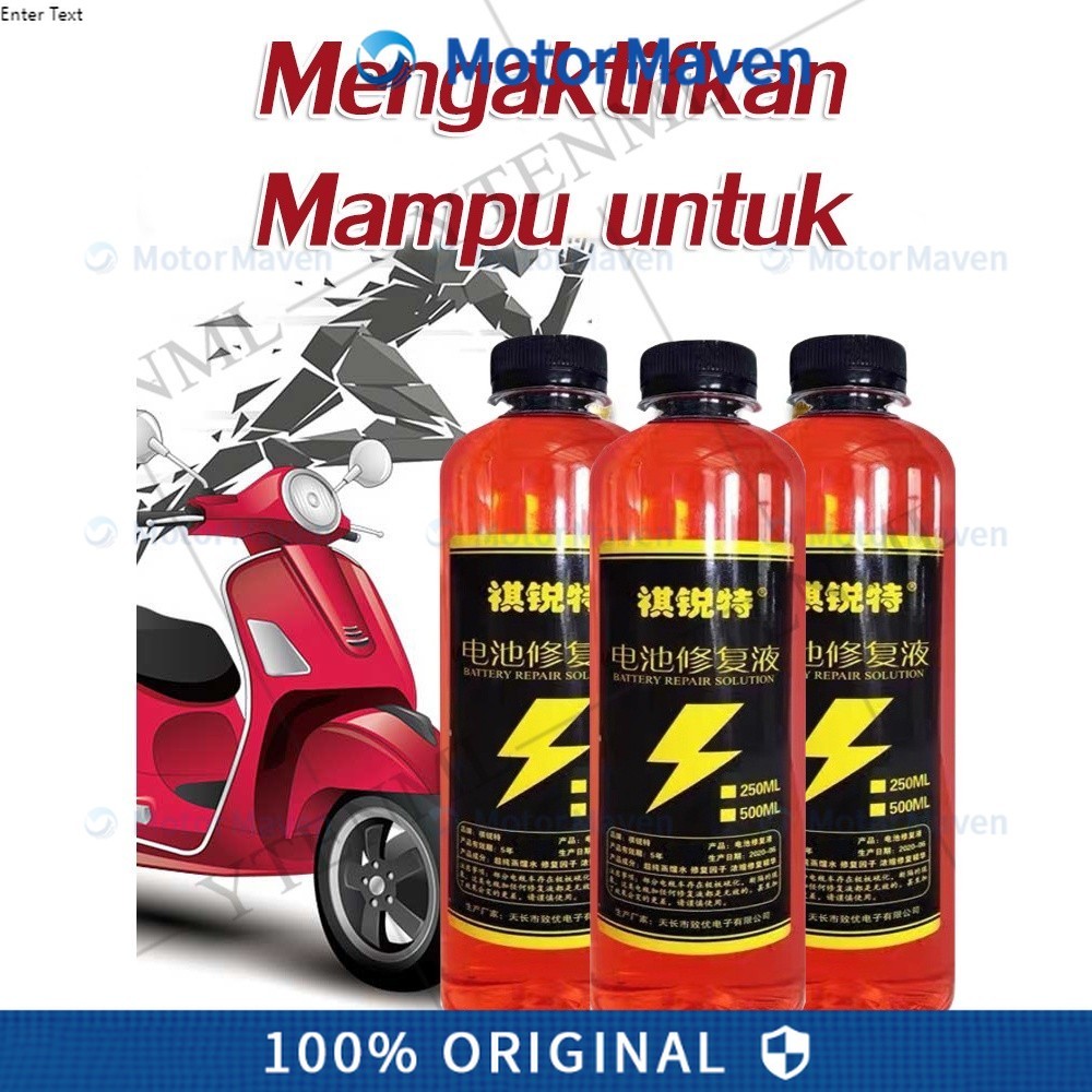 (Berikan alat)  solusi perbaikan baterai cairan baterai solusi air elektrolit air untuk aki kendaraa