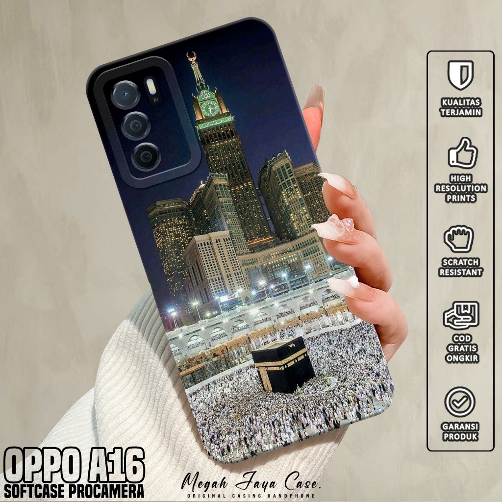 Case Oppo A16 - Casing Oppo A16 Motif ISLMC - Silikon Hp Oppo A16 - Softcase Hp Oppo A16 - Kondom Hp