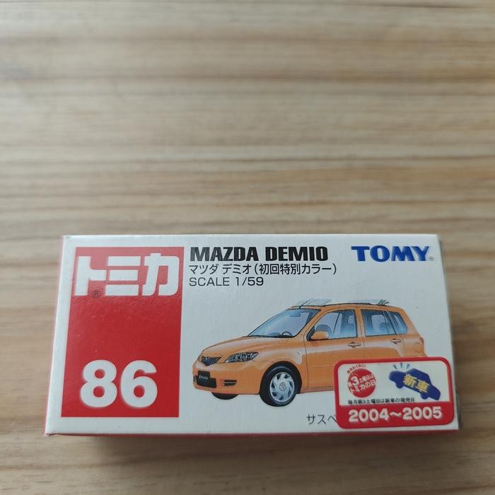 FG99 tomica 86 mazda demio special color orange - tanpa stiker