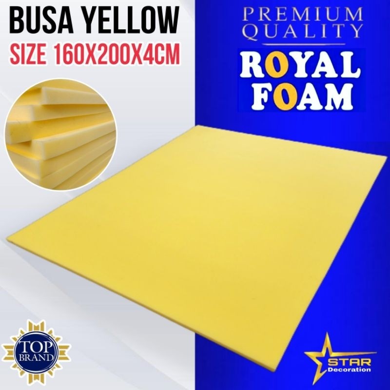 ARKAMANISHOP Busa royal foam yellow