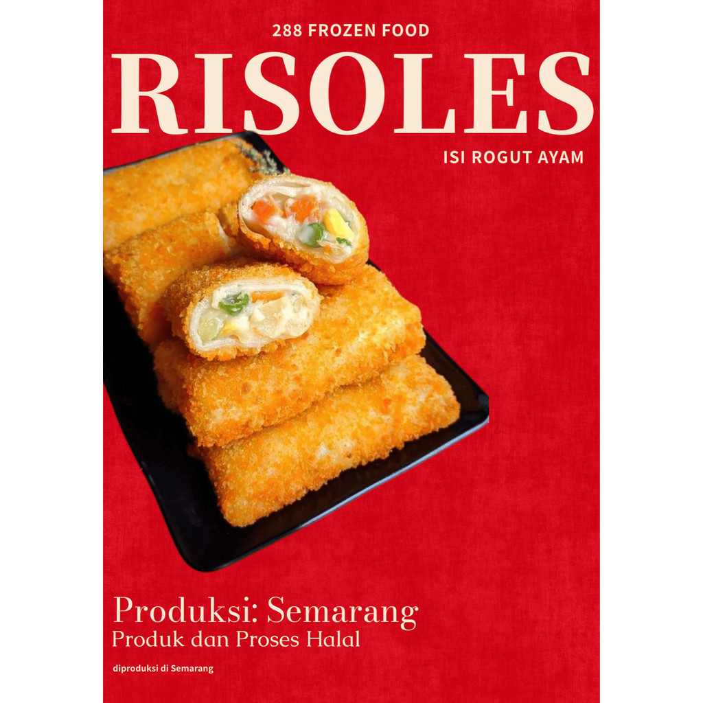 

Risol Basah 288 Frozen – Isi Rogut (5 pcs)