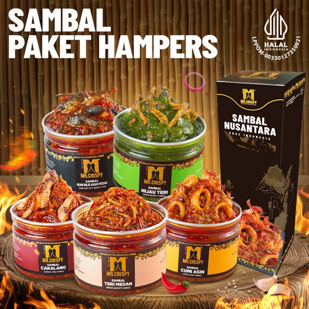 

Paket Sambal Mr.Crispy/Paket Hampers Premium