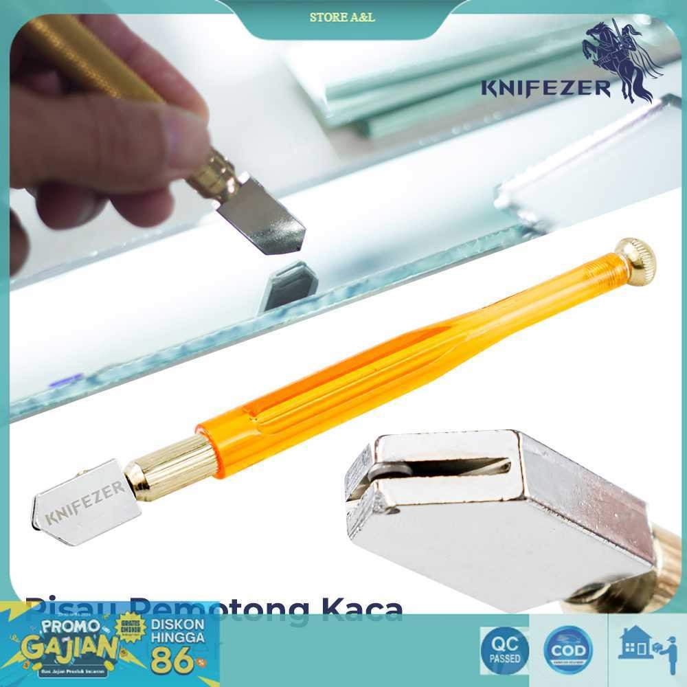 

A&L KNIFEZER Pisau Pemotong Kaca Glass Cutter Diamond Cutting Tool - L9