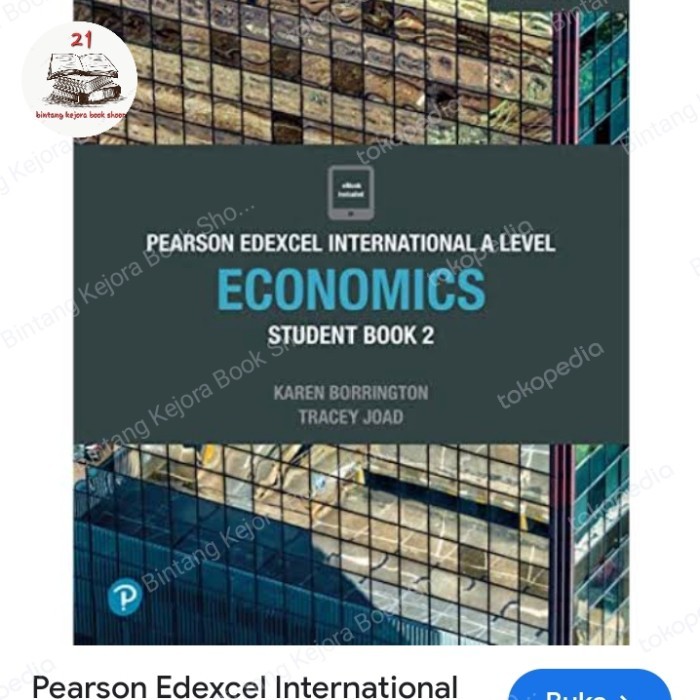 

BUKU PEARSON EDEXCEL INTERNASIONAL A LEVEL ECONOMICS Student book 2