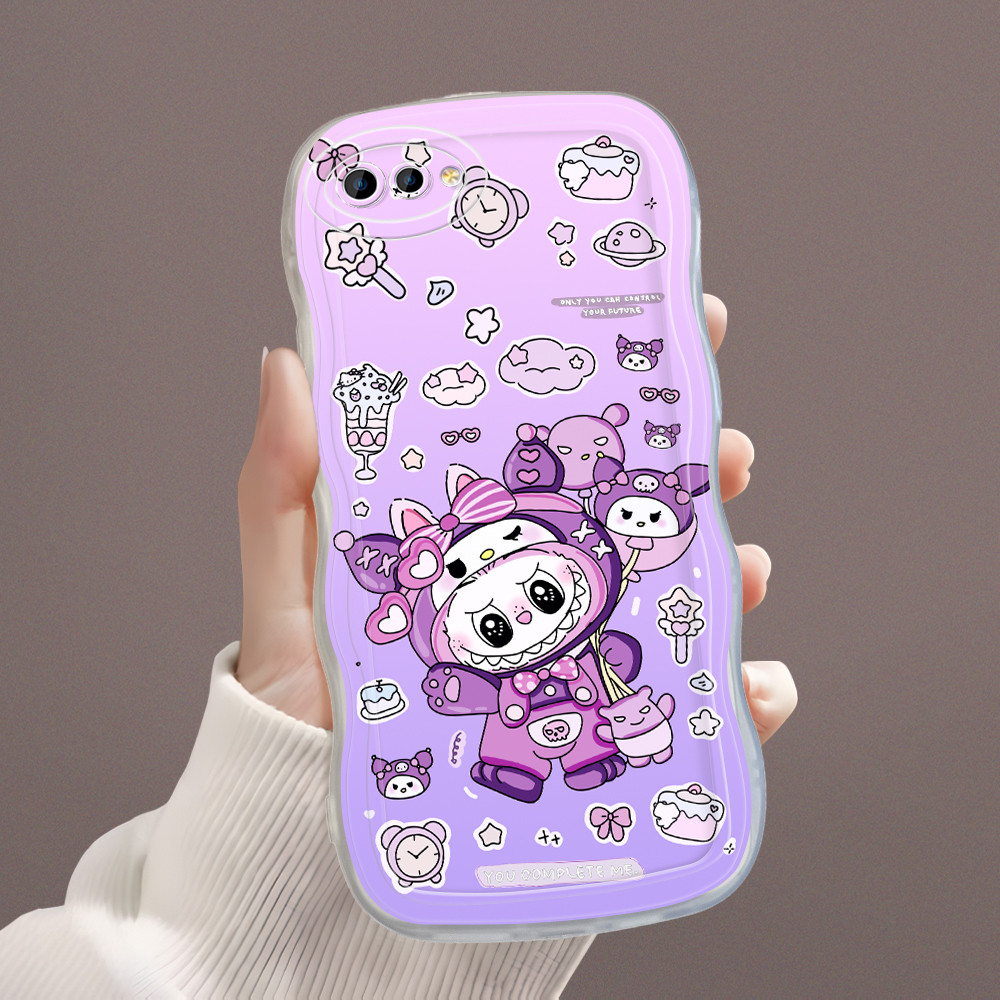 Realme C2 Case Softcase Casing Hp Kesing Soft  Kartun Lucu Cassing Labubu 4931
