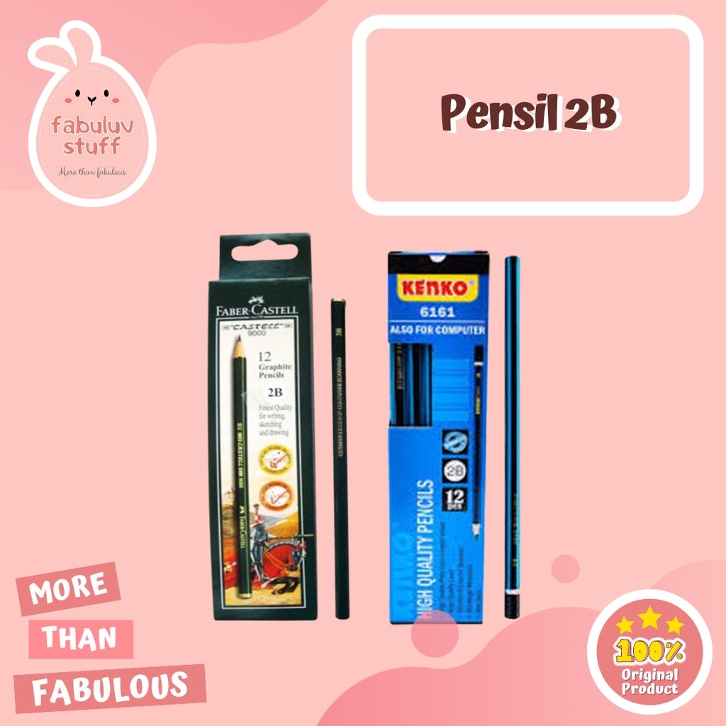 

ATK ~ ( PER PAK ) Pensil 2B