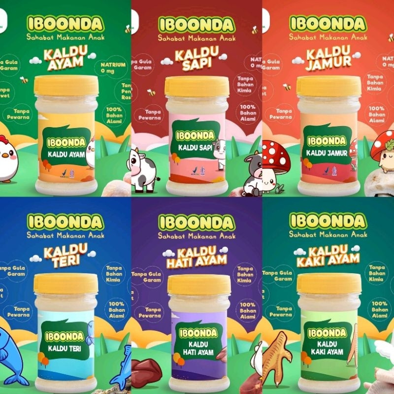 

IBOONDA Kaldu Keluarga dan Anak Tanpa Penguat Rasa Tanpa Pengawet Tanpa Pewarna