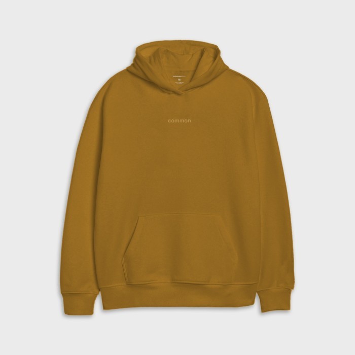 Commongoods Basic Pullover Hoodie Series - Laguna Yellow, L