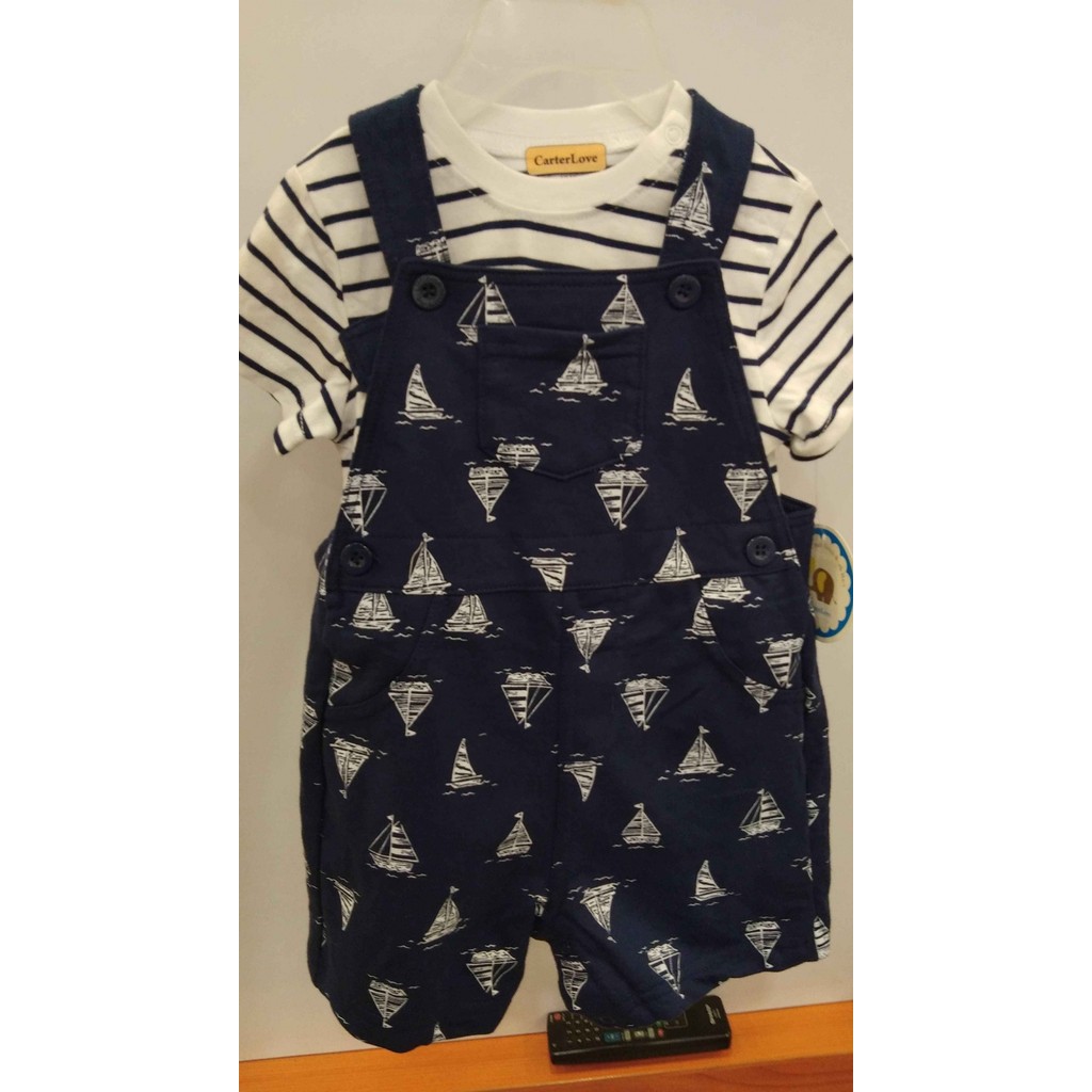 Set Baby Overall Carter Love