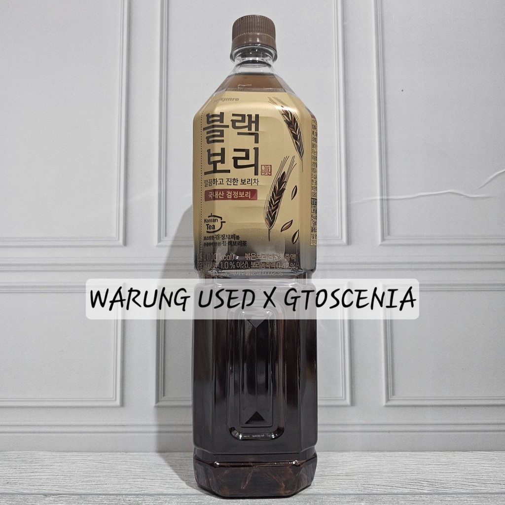 

Hitenjiro Black Bori Tea 1.5L Teh Barley Hitam 1500ml 1,5l Korea Hitejinro