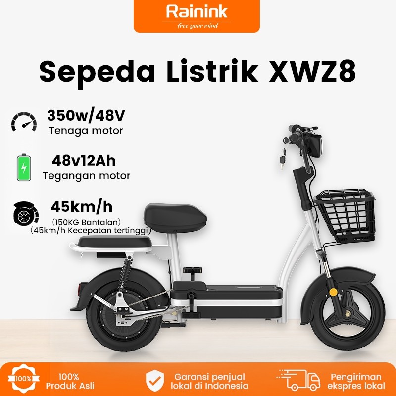Geekman Sepeda Listrik Dewasa 48v12ah Garansi Resmi