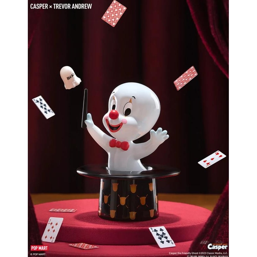 Pop mart Casper Trevor Andrew Mainan Action Figure - 1 BLIND BOX