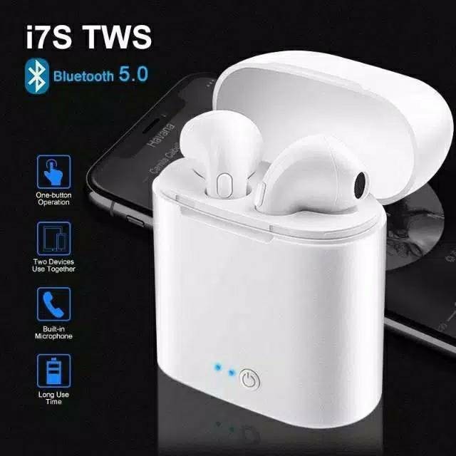 Headset bluetooth i7s tws handsfree bluetooth earphone wireless i7S tws henset bluetooth