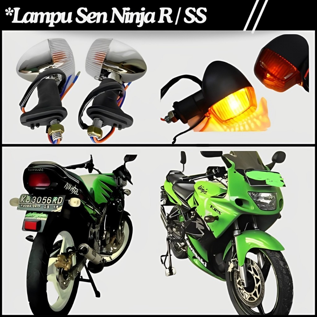 LAMPU SEIN SEN RITING STANDAR NINJA R / SS NINJA 250 SET HIGH QUALITY