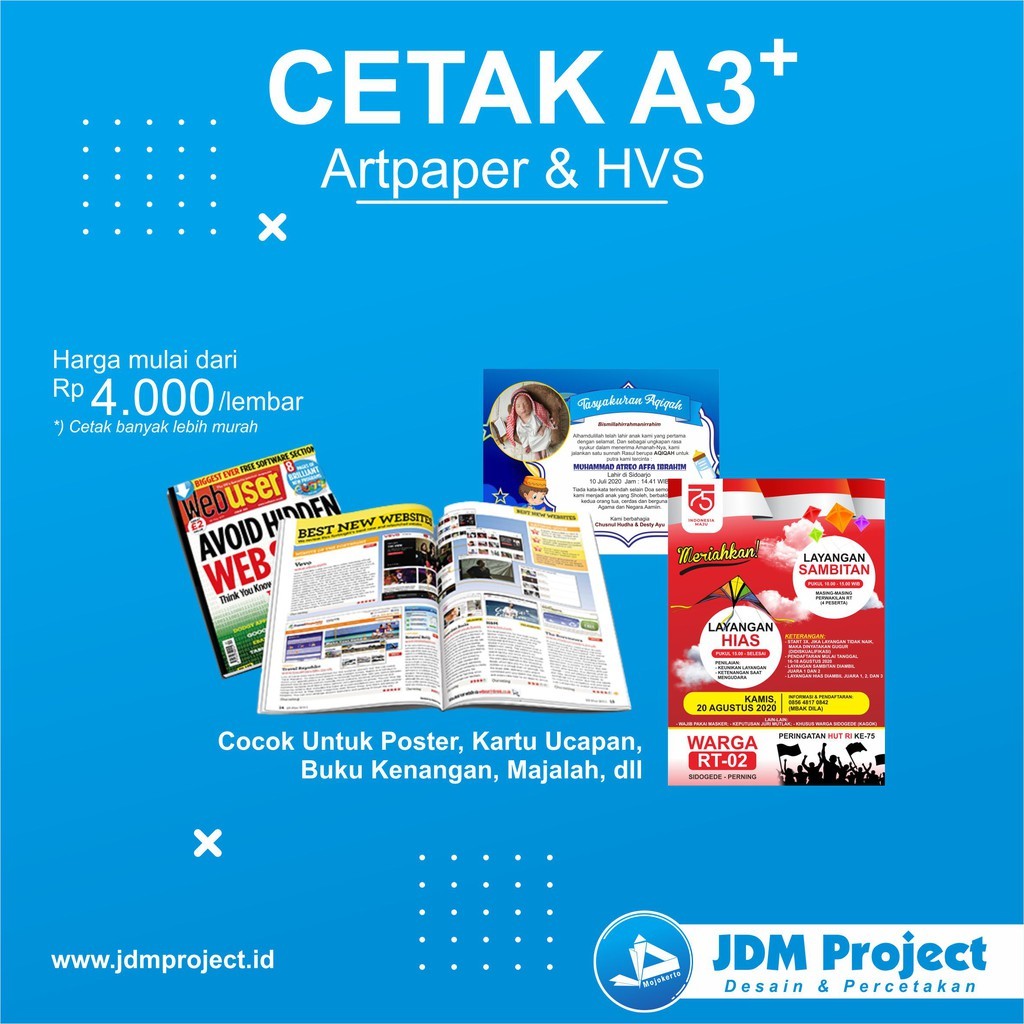 

Cetak Kilat - cetak art paper a3 hvs Artcarton