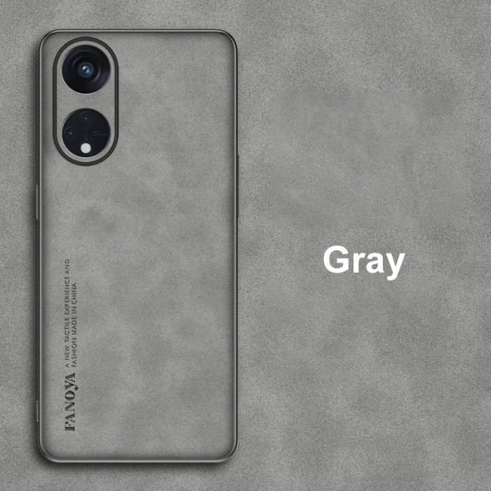 FANOYA ORIGINAL CASE FOR OPPO RENO 8T 4G / RENO 8T 5G FANOYA PREMIUM NAPPA LEATHER CASE