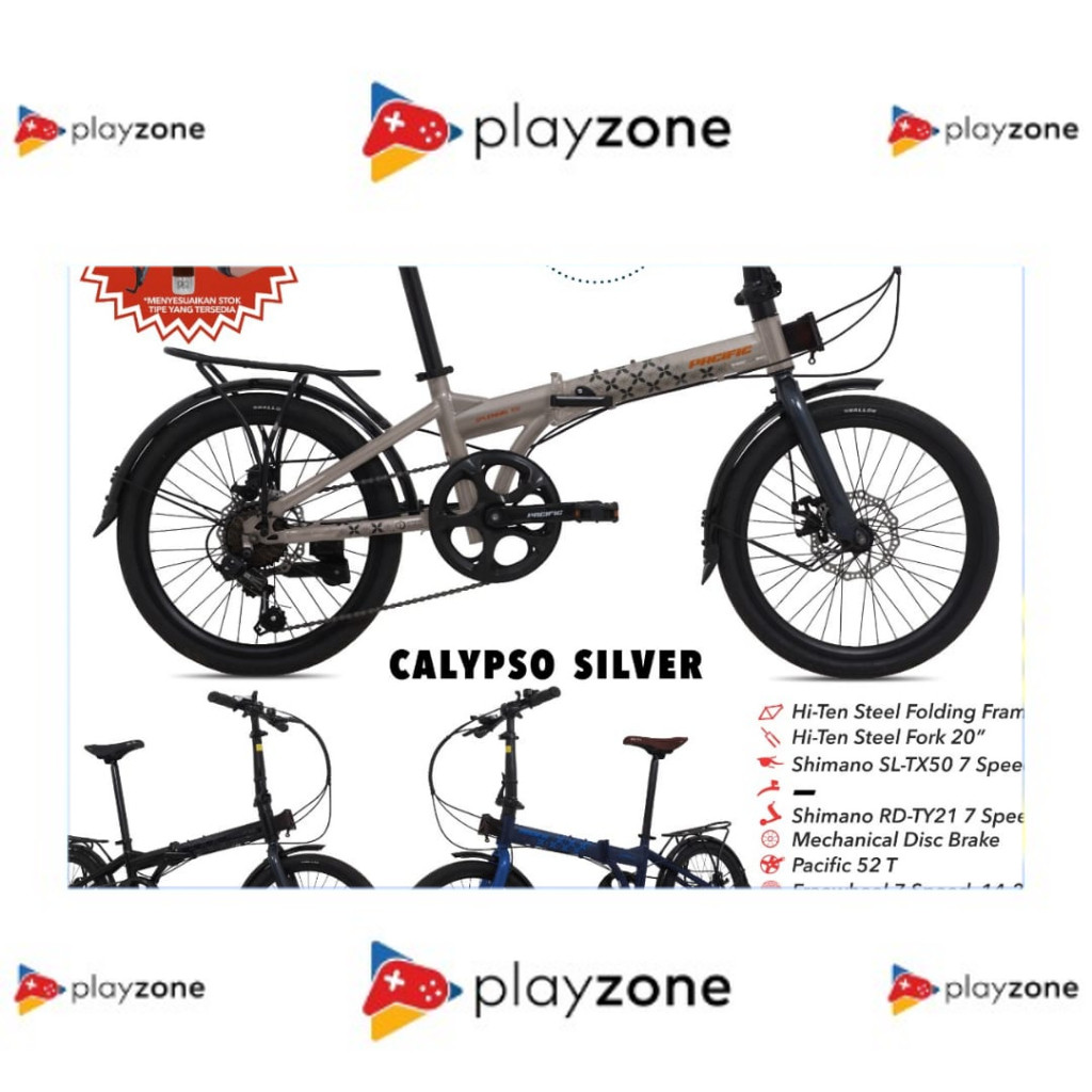 PACIFIC BIKE SEPEDA LIPAT DEWASA STEEL SPLENDID 100