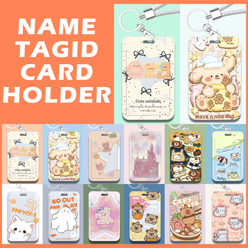 

ID CARD HOLDER MOTIF Cartoon biscuit puppy PHOTOCARD PHOTO CARD
