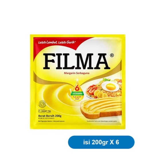 

[Bisa COD] (1 PCS) DS Filma Margarin Serbaguna 200gr
