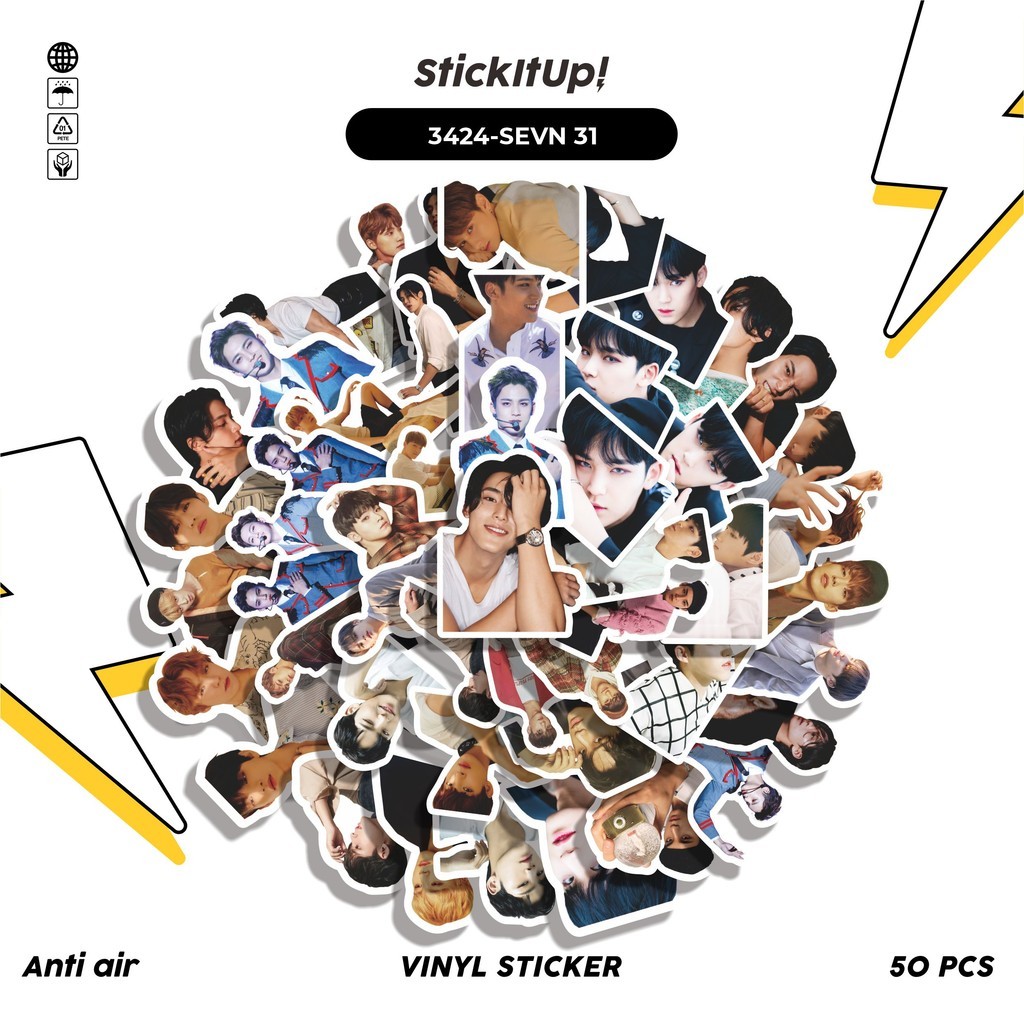 

COD✨ 50 Pcs Stiker MINGYU SERIES 01 Lucu Anti Air Untuk Dekorasi Notebook Sepeda Skateboard Handphone DIY