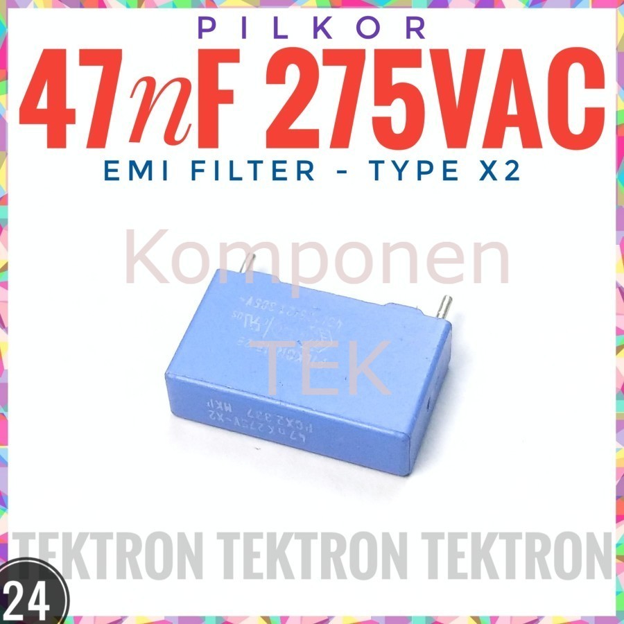 PILKOR 47nF 275VAC type X2 EMI FILTER CAPACITOR 473 250VAC 305VAC MKP
