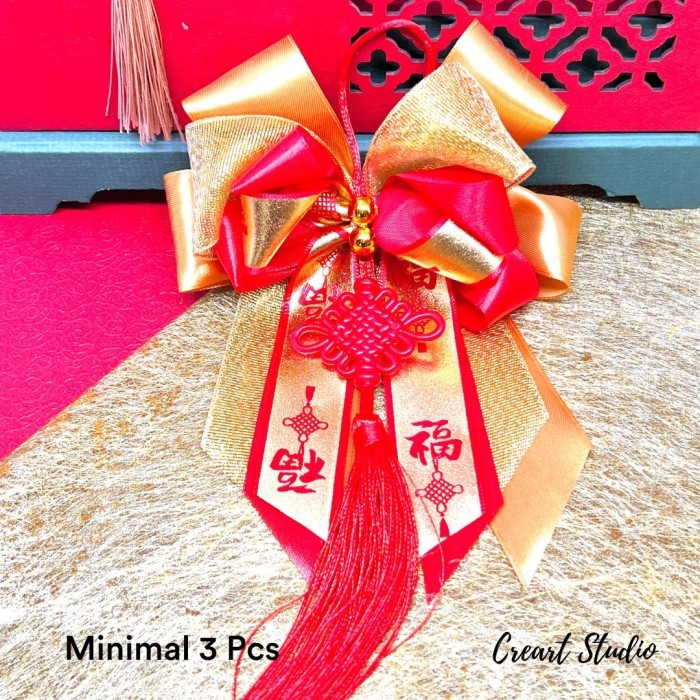 

Pita Kado Hampers Imlek / CNY Chinese New Year CREART - CNY GoldRed LT