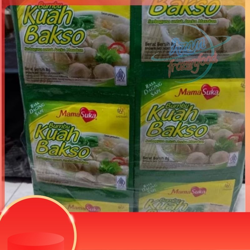 

Bumbu Mamasuka Kuah Baso 12 sachet