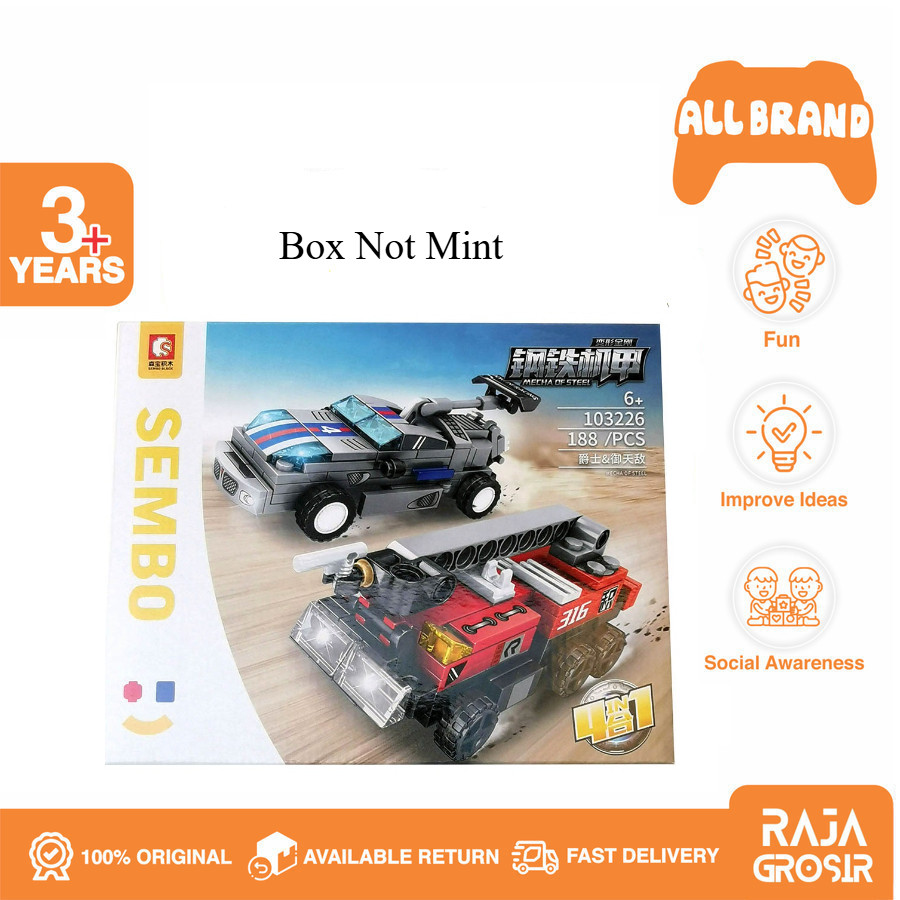 Brick Sembo Block Transformer 4IN1