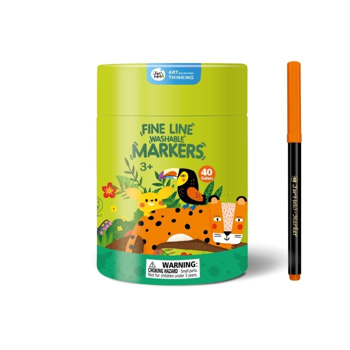 

[New Arrival] Joan Miro Jar Melo Fine Line Washable Marker 40 Color Spidol warna