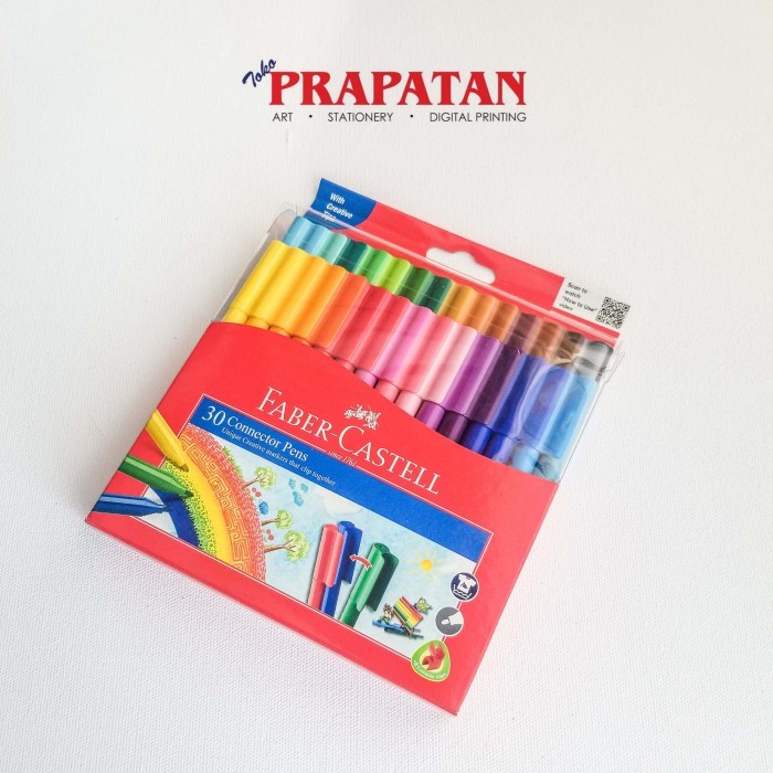 

[New Arrival] Faber Castell 30 Connector Pen / Colourful Connector Markers
